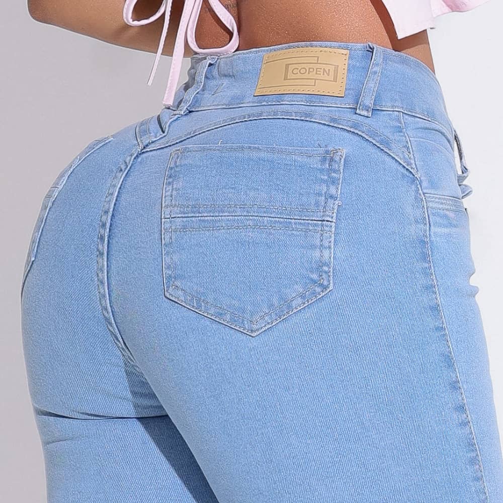 Calça Jeans Feminina Skinny Clara Essencial Modeladora - BE40097