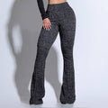 Calça Flare Preta Feminina de Cintura Alta com Estilo Chic Docebe