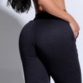 Calça Feminina Preta de Tecido Fashion Docebe