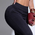 Calça Flare Preta Feminina Sofisticada Docebe