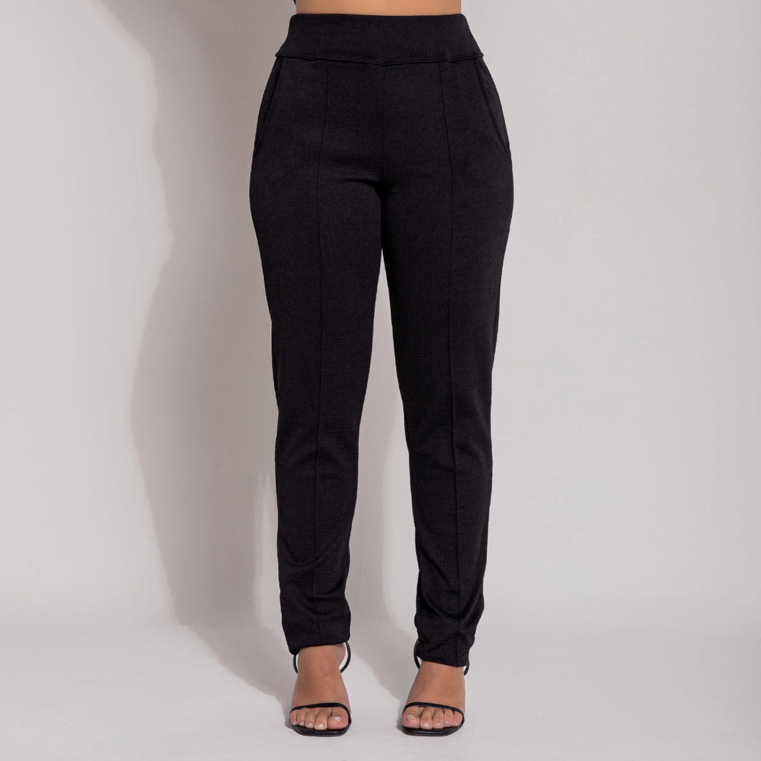 Calça Skinny Cintura Alta Preta - BE621