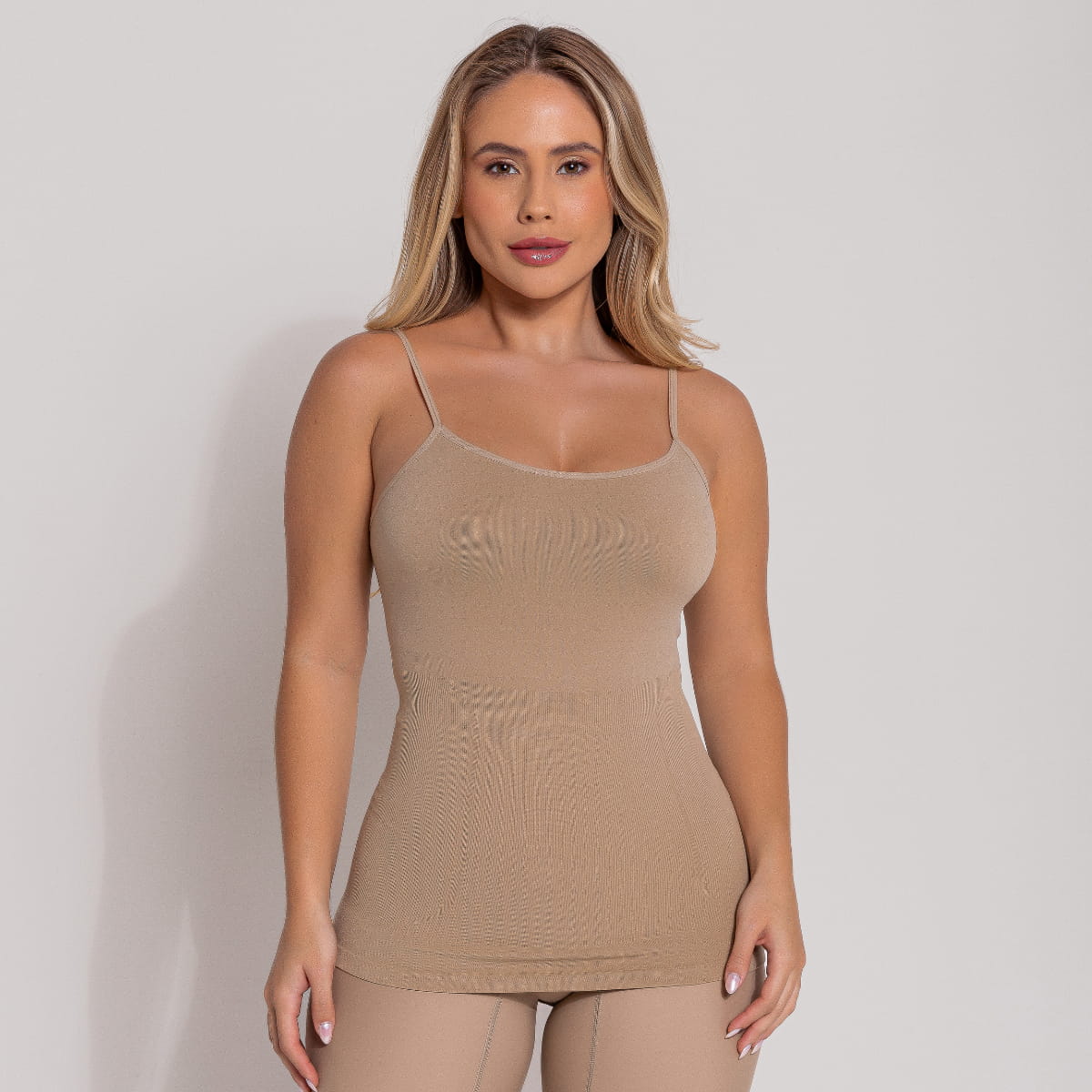 Regata Modeladora Alta Compressão Comfy Nude - BE701B