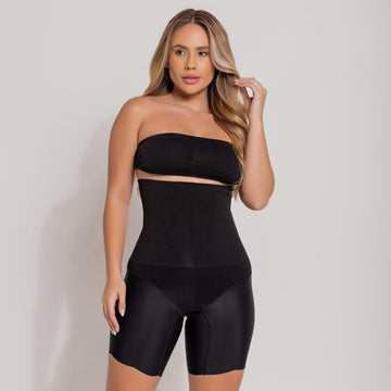 Short Modelador Preto Cintura Perfeita - BE705b